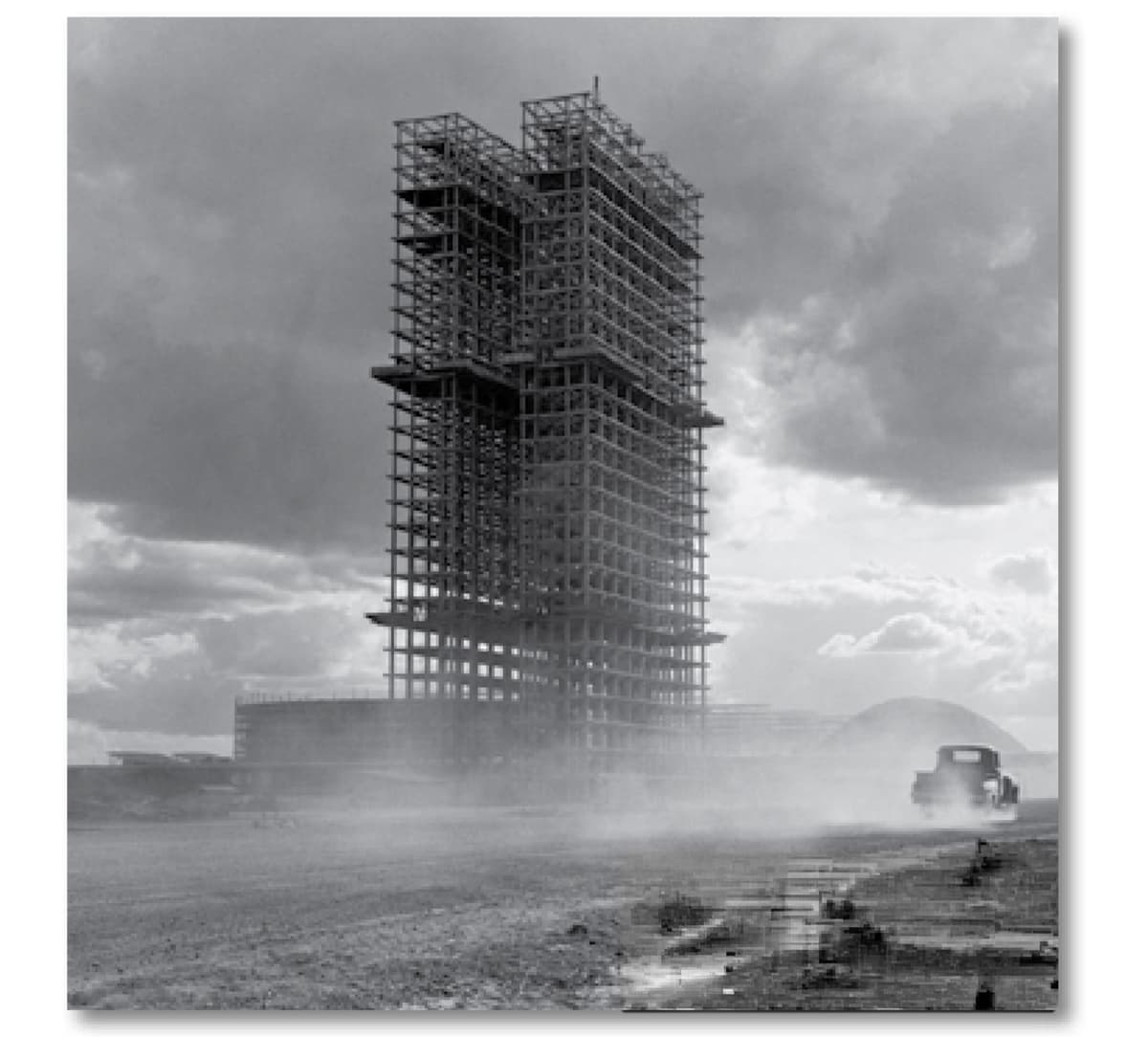 Construção de Brasília, 1957